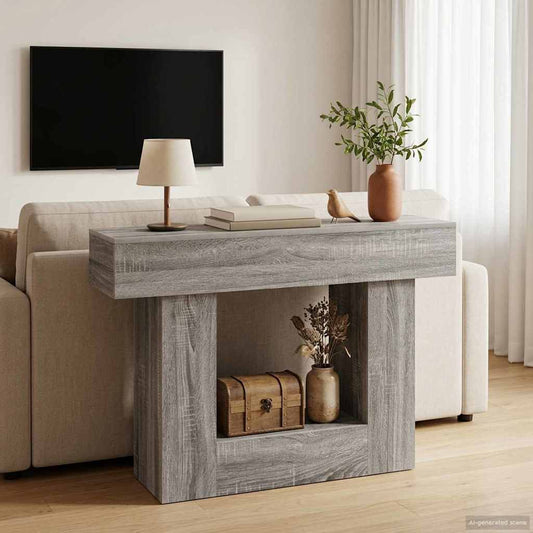 vidaXL Grey Sonoma 101 x 30 x 74 cm