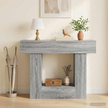 vidaXL Grey Sonoma 101 x 30 x 74 cm