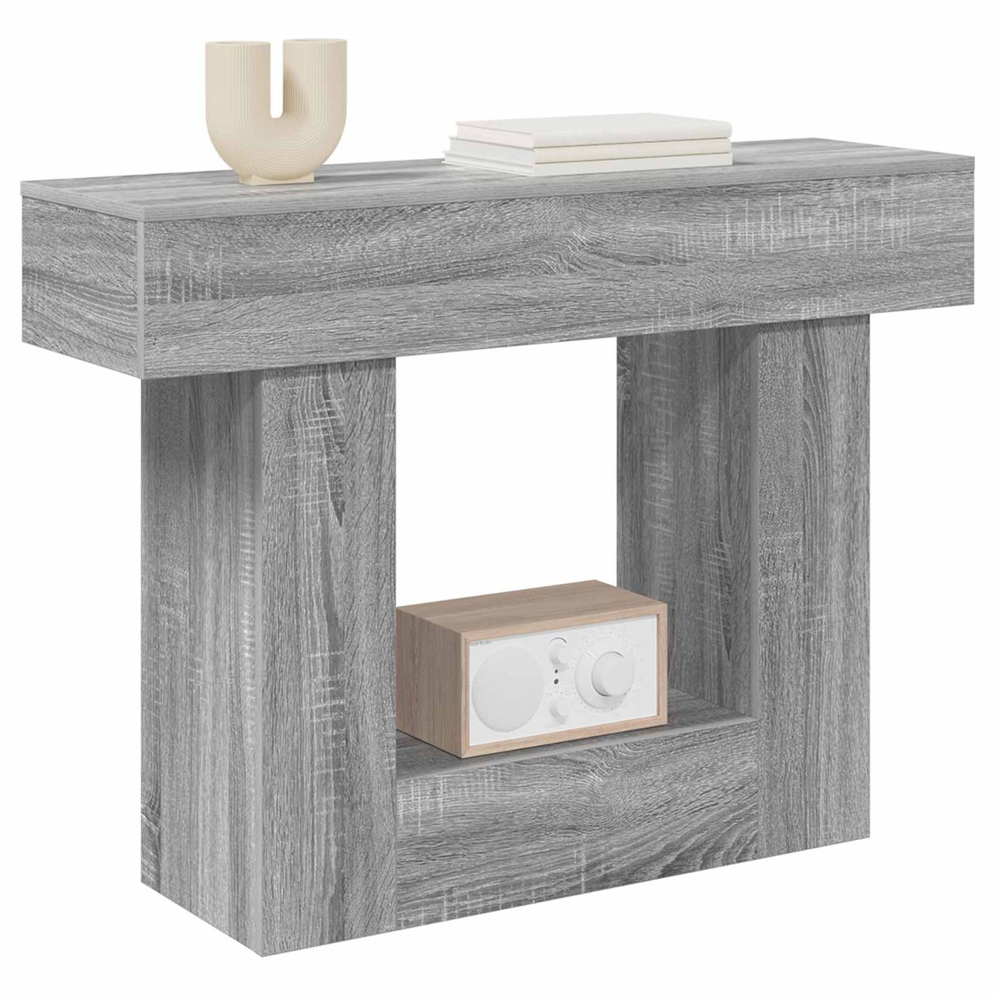 vidaXL Grey Sonoma 101 x 30 x 74 cm