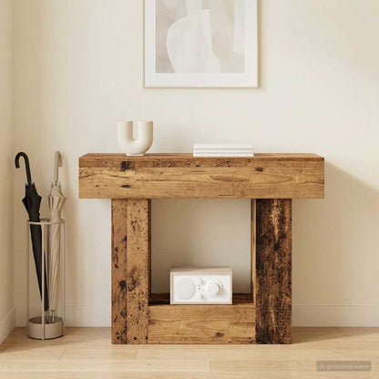 vidaXL Old Wood 101 x 30 x 74 cm