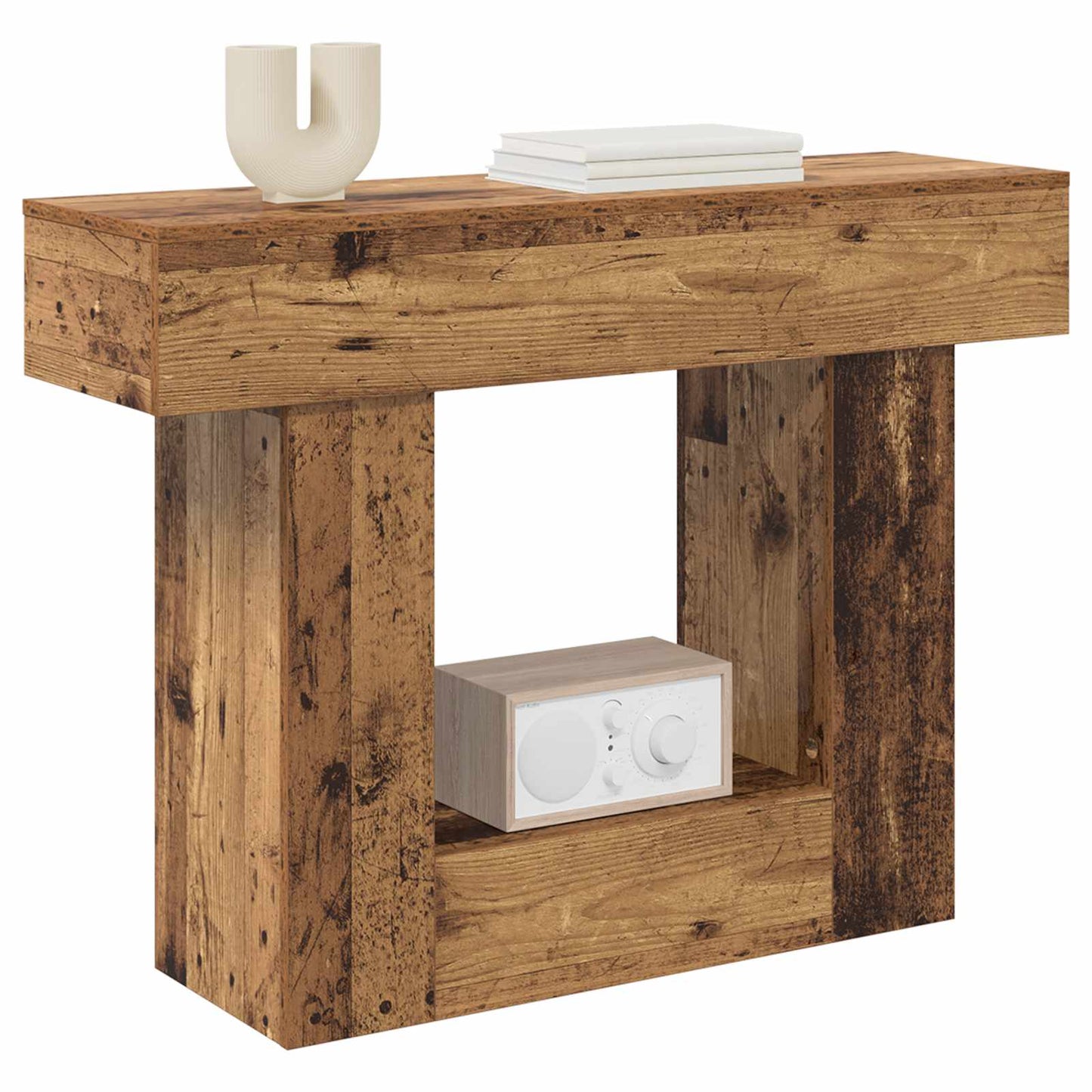 vidaXL Old Wood 101 x 30 x 74 cm