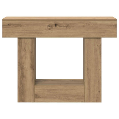 vidaXL Console Table Artisan Oak 101 x 30 x 74 cm Engineered Wood
