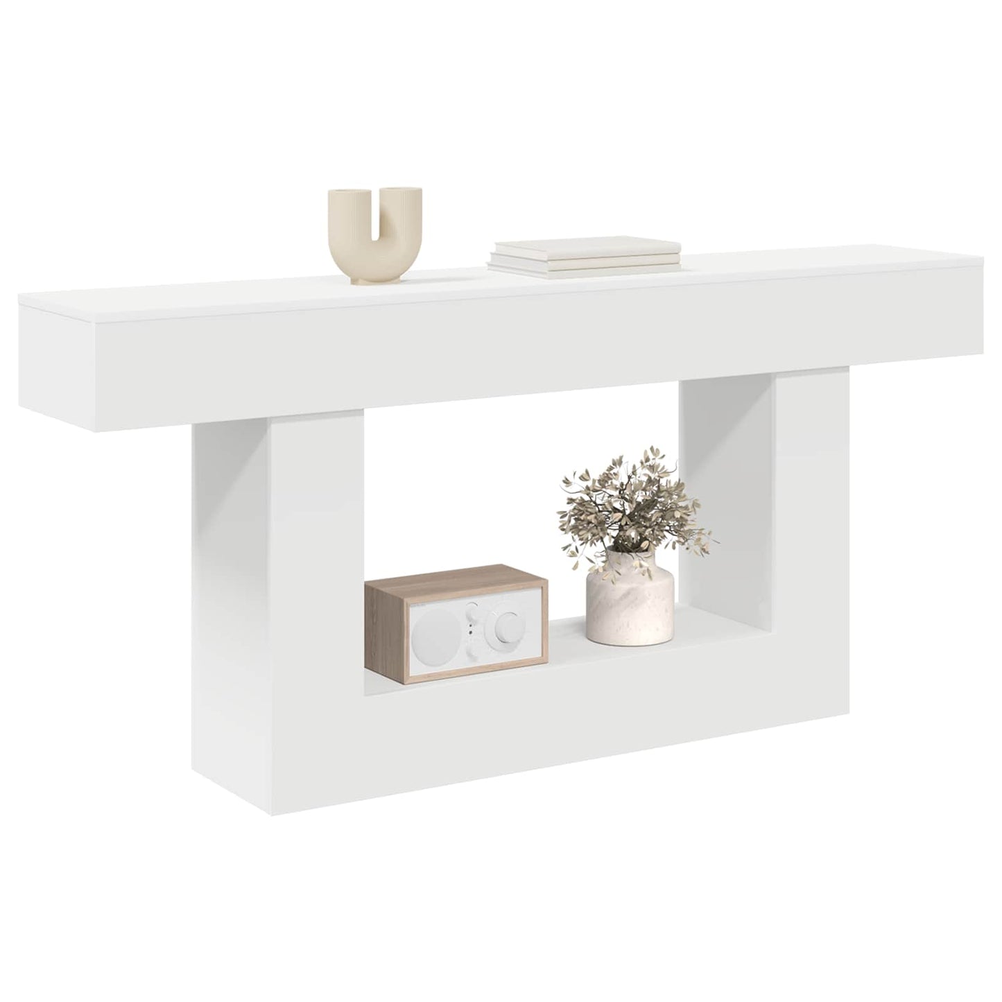 vidaXL White 160 x 30 x 74 cm