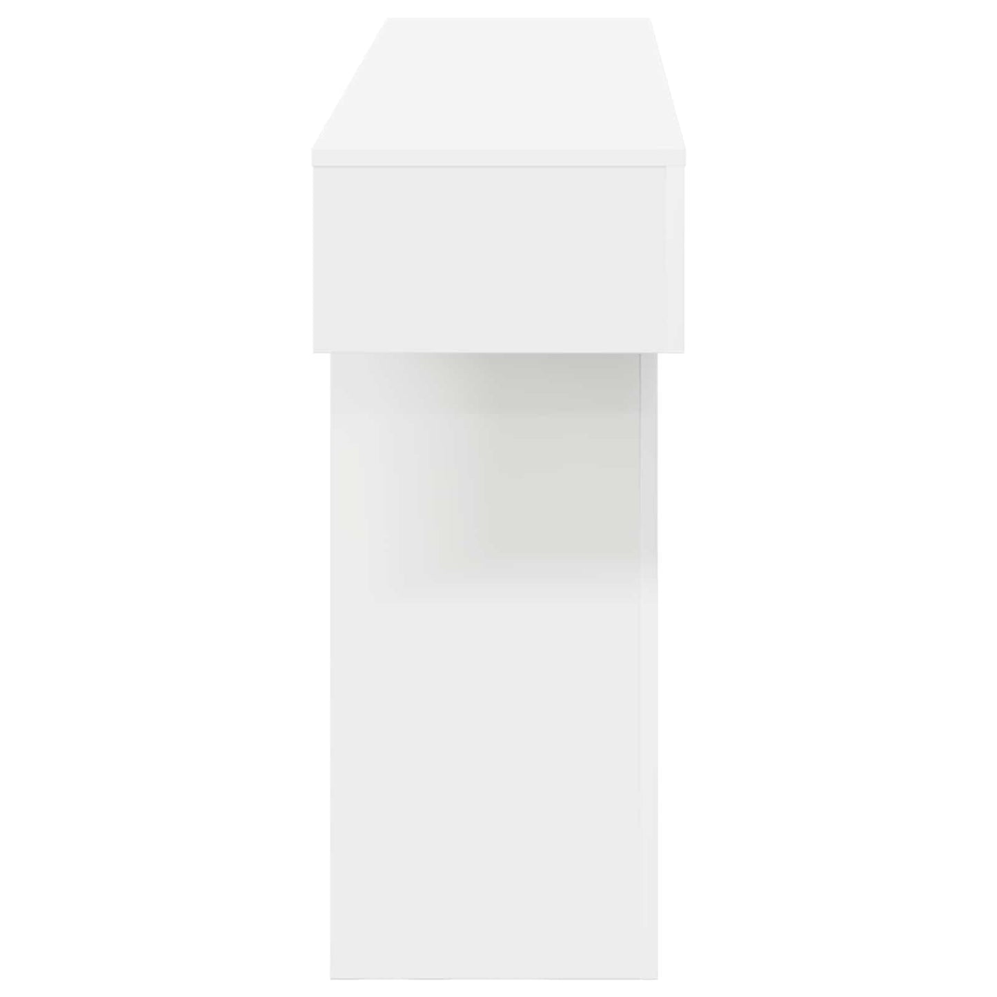 vidaXL White 160 x 30 x 74 cm