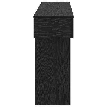 vidaXL Black Oak 160 x 30 x 74 cm