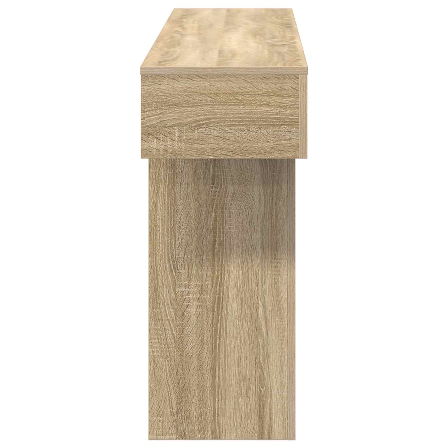 vidaXL Sonoma Oak 160 x 30 x 74 cm