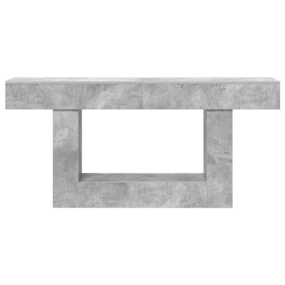 vidaXL Concrete Grey 160 x 30 x 74 cm