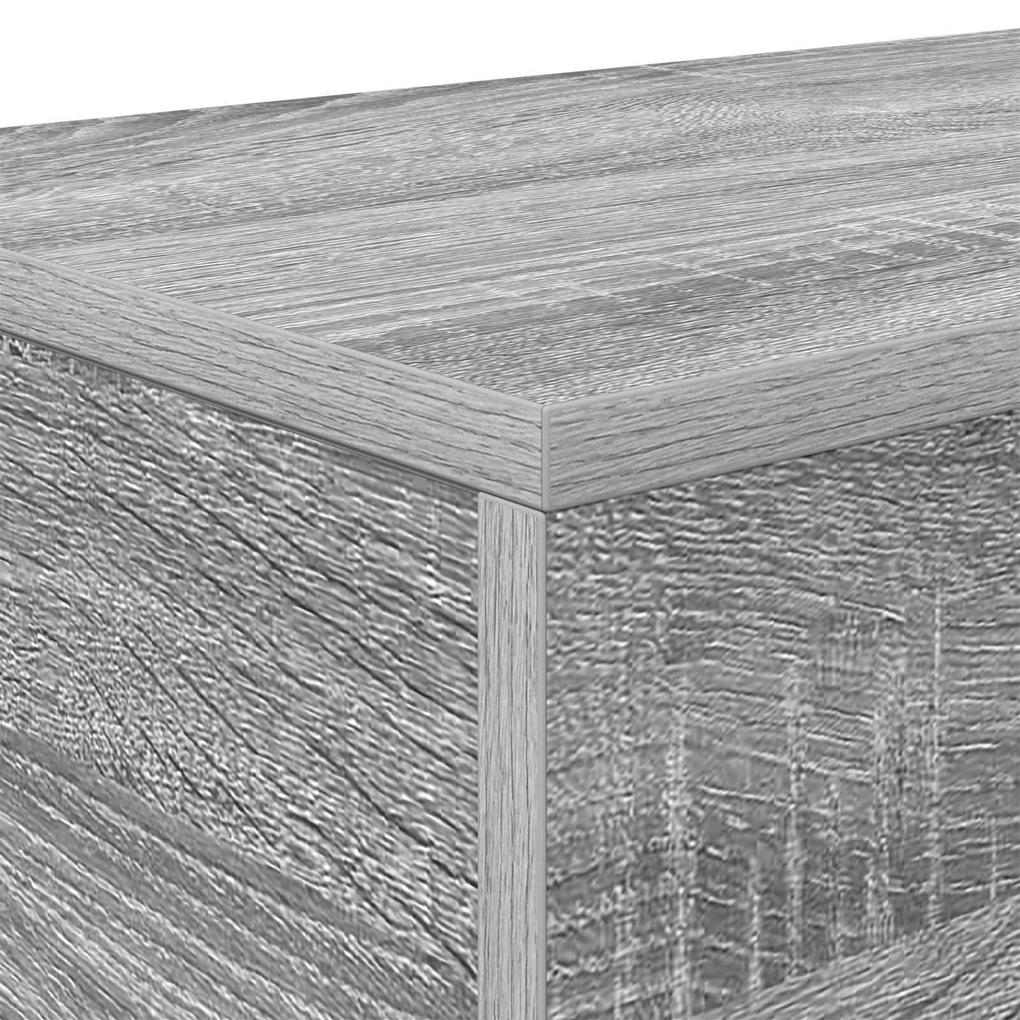 vidaXL Grey Sonoma 160 x 30 x 74 cm