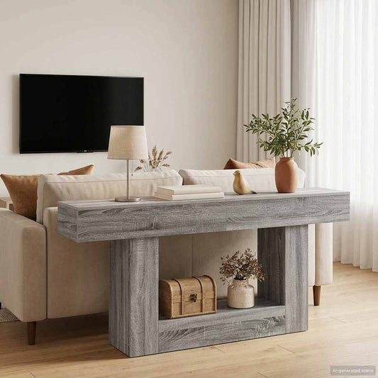 vidaXL Grey Sonoma 160 x 30 x 74 cm
