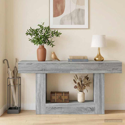 vidaXL Grey Sonoma 160 x 30 x 74 cm