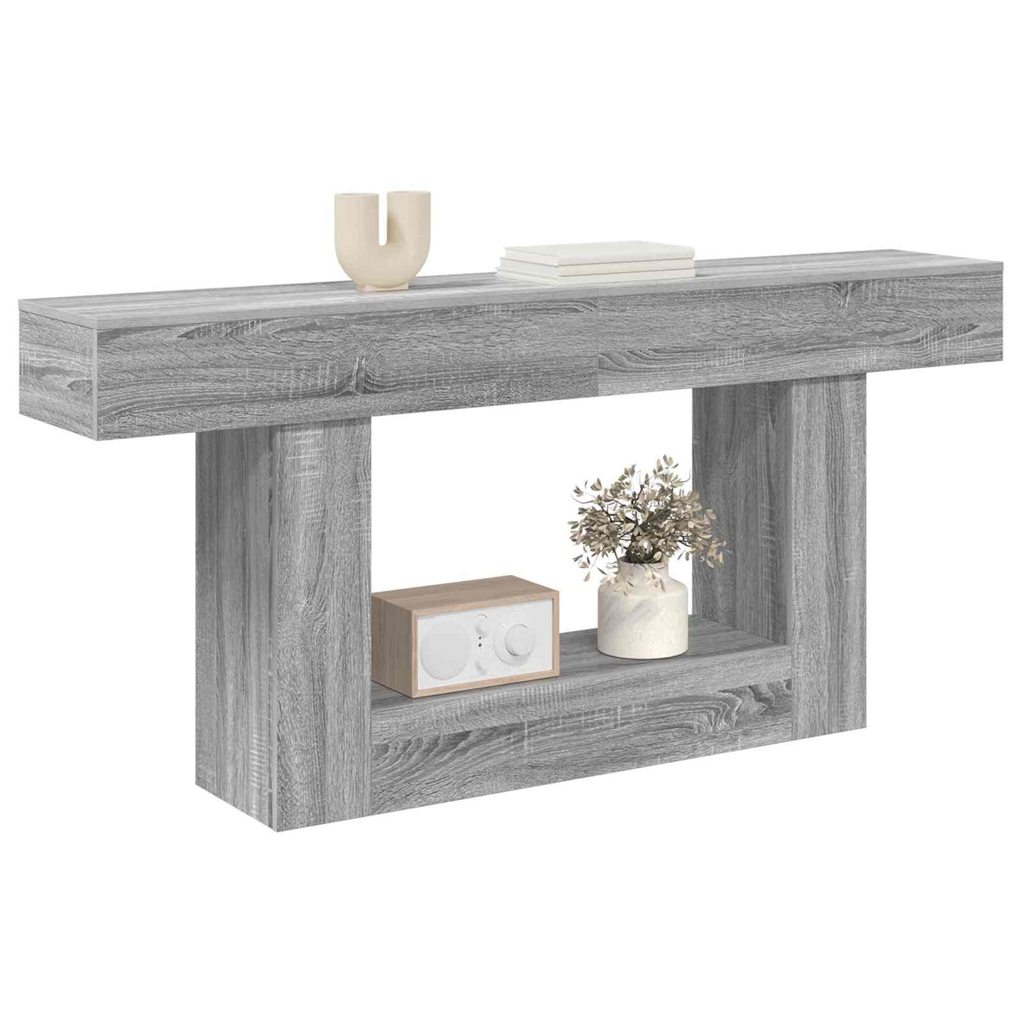 vidaXL Grey Sonoma 160 x 30 x 74 cm