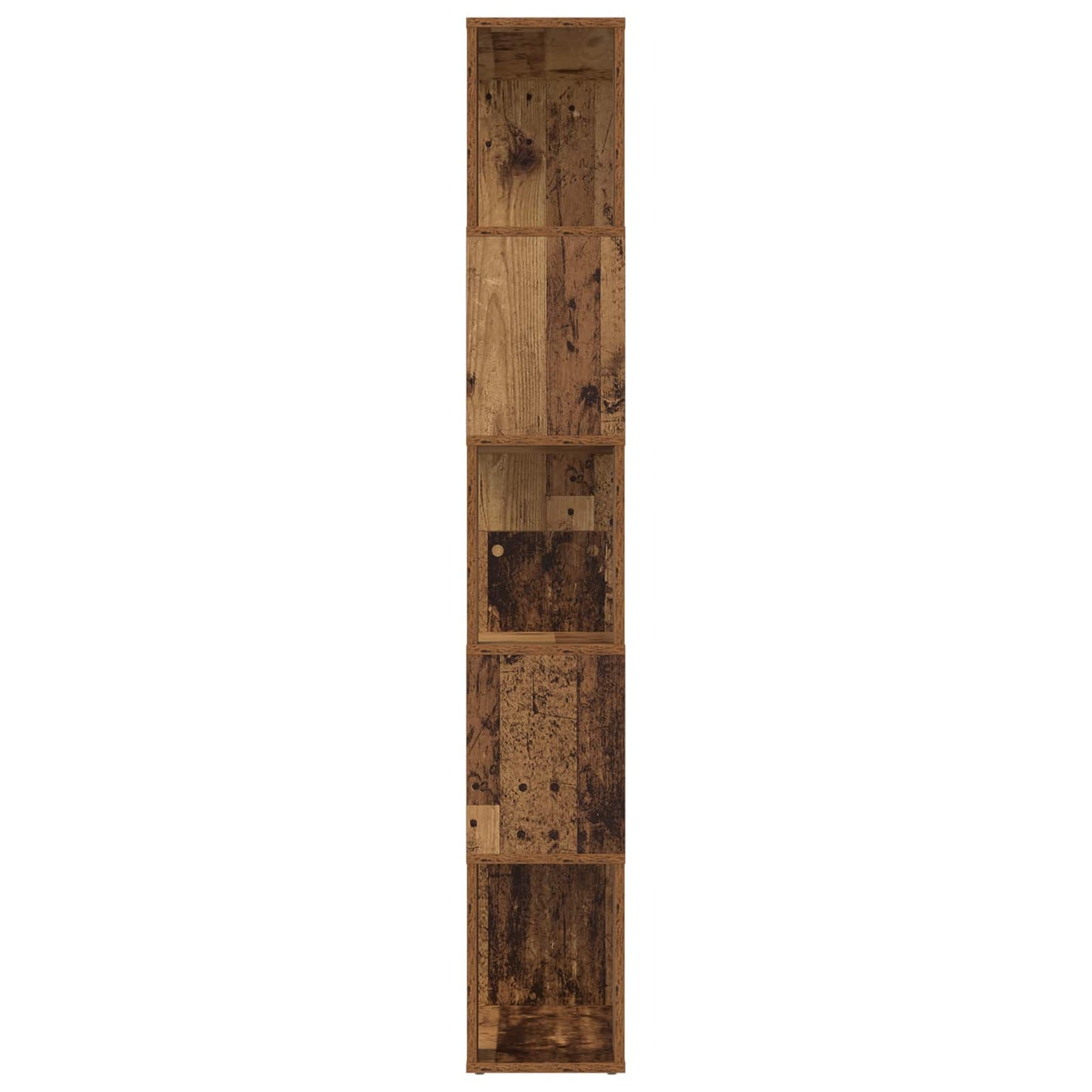 vidaXL Book Cabinet Old Wood 80 x 24 x 159 cm Engineered Wood