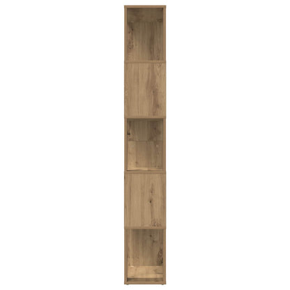 vidaXL Book Cabinet 80 x 24 x 159 cm Engineered Wood Artisan Oak