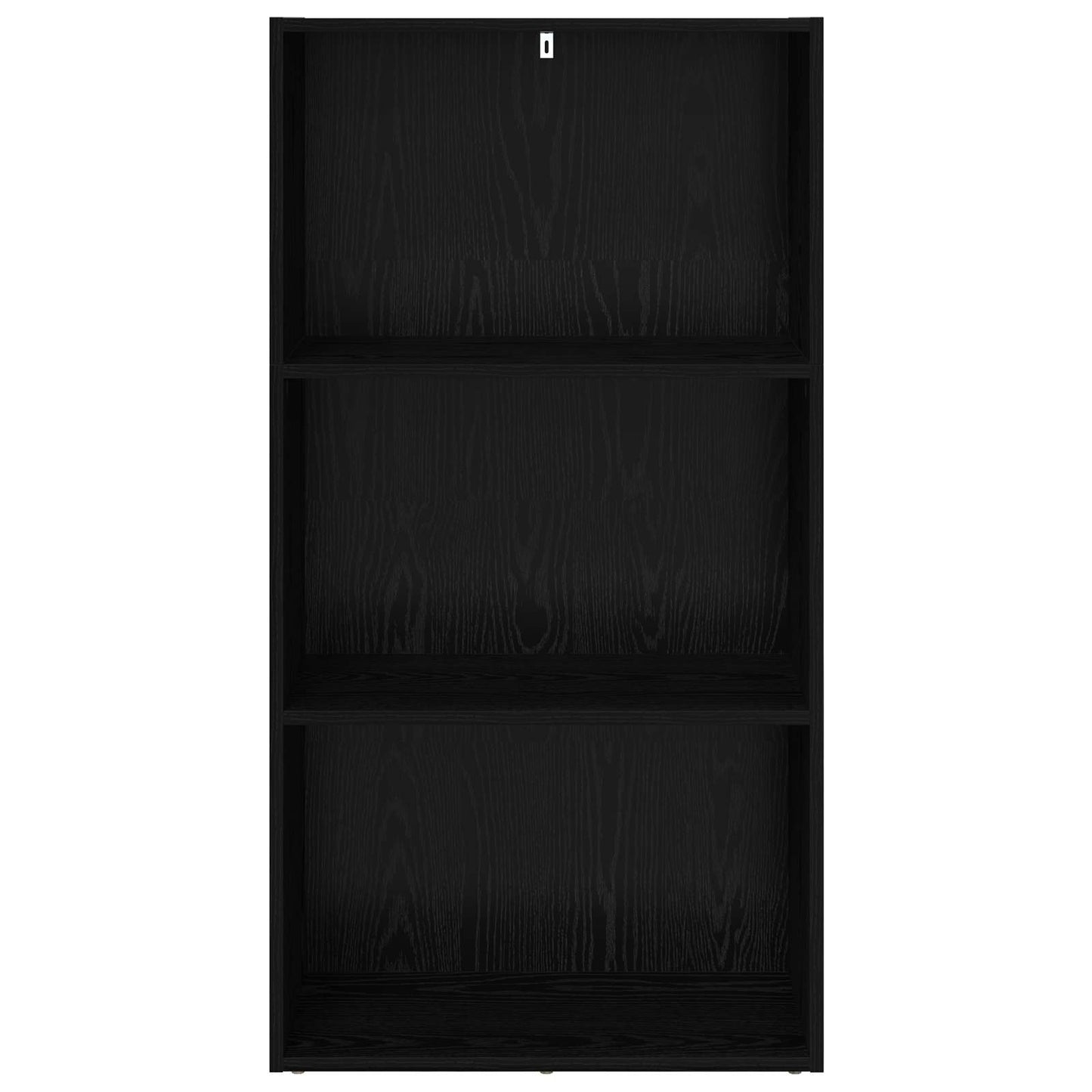 vidaXL Bookshelf Black Oak 60 x 30 x 114 cm Engineered Wood