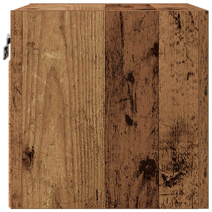 vidaXL TV Cabinet Old Wood 30.5 x 30 x 30 cm Engineered Wood