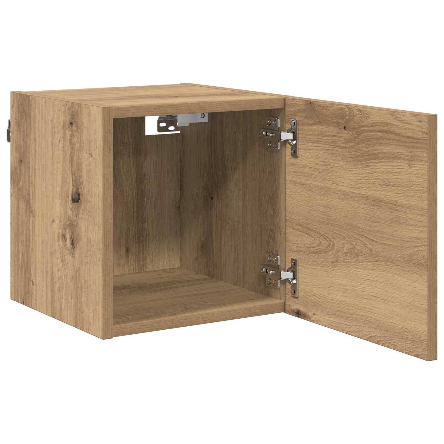 vidaXL Wall Mounted TV Cabinet Artisan Oak Engineered Wood