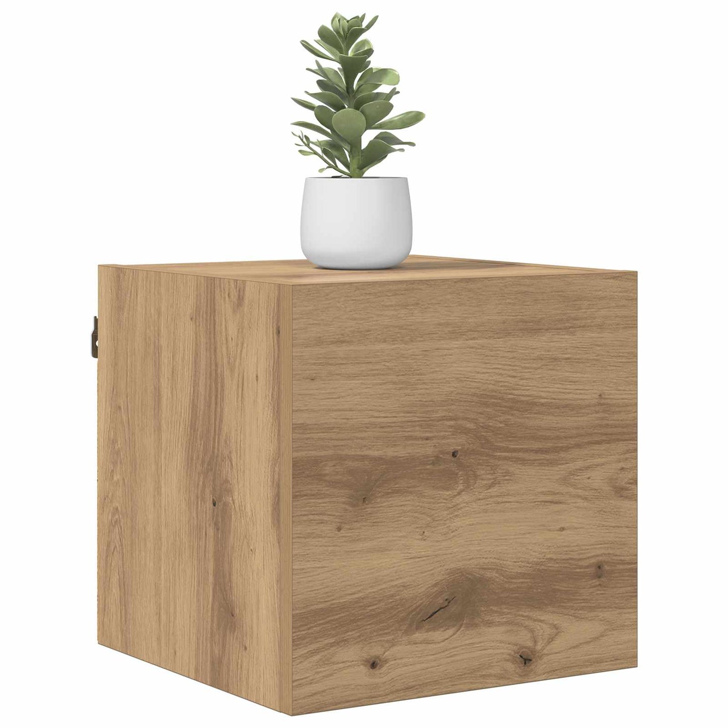 vidaXL Wall Mounted TV Cabinet Artisan Oak Engineered Wood
