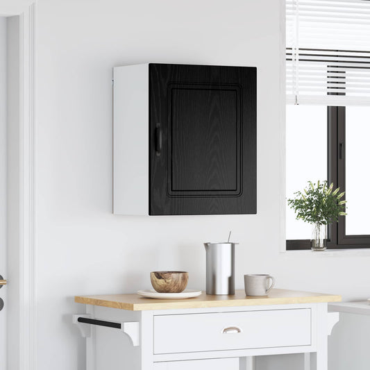 vidaXL Dishwasher Panel Kalmar Black Oak 50 x 31 x 60 cm