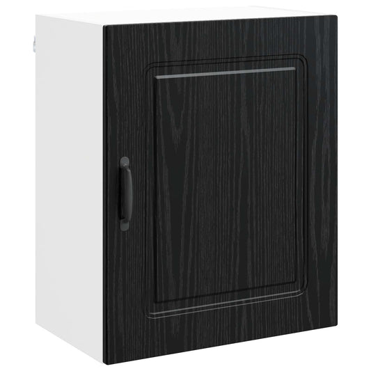 vidaXL Dishwasher Panel Kalmar Black Oak 50 x 31 x 60 cm