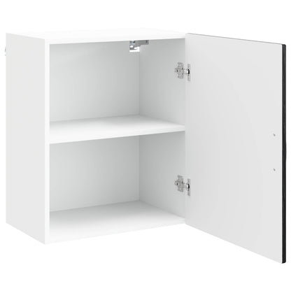 vidaXL Dishwasher Panel Kalmar 2 pcs Black Oak 50 x 31 x 60 cm