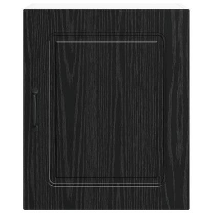 vidaXL Dishwasher Panel Kalmar 2 pcs Black Oak 50 x 31 x 60 cm