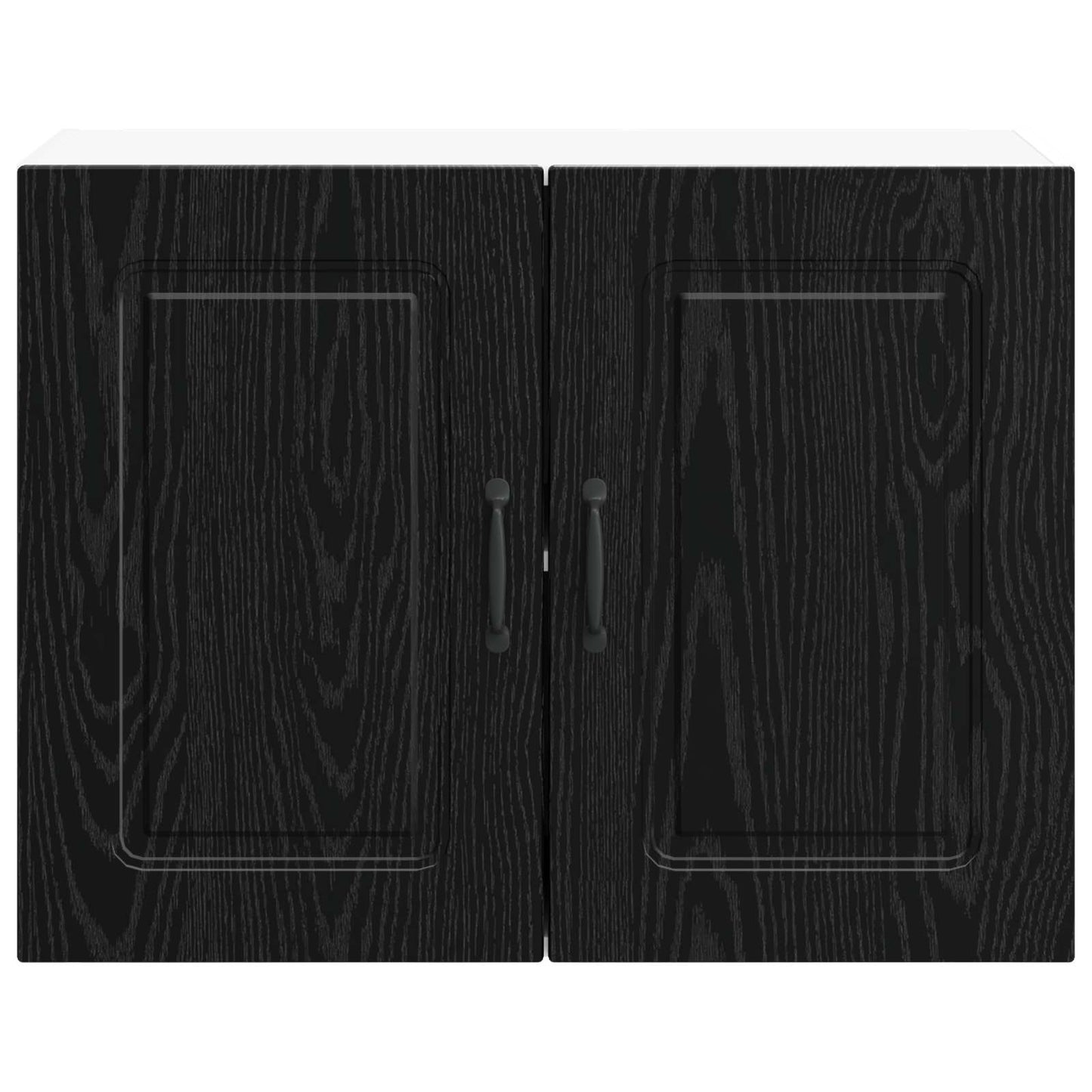 vidaXL Dishwasher Panel Kalmar Black Oak 80 x 31 x 60 cm