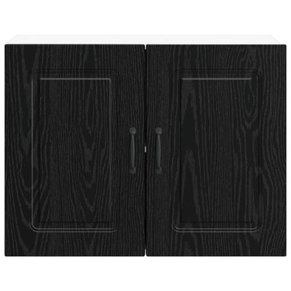 vidaXL Dishwasher Panel Kalmar Black Oak 80 x 31 x 60 cm