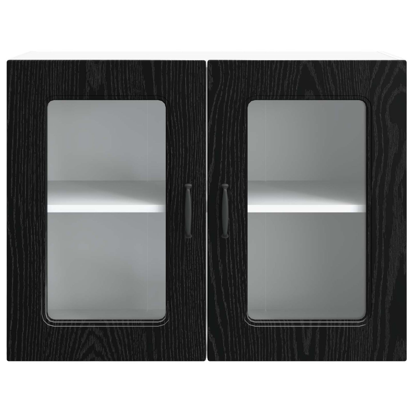 vidaXL Dishwasher Panel Kalmar Black Oak 80 x 31 x 60 cm
