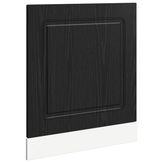 vidaXL Dishwasher Panel Kalmar Black Oak 60 x 1.5 x 57 cm