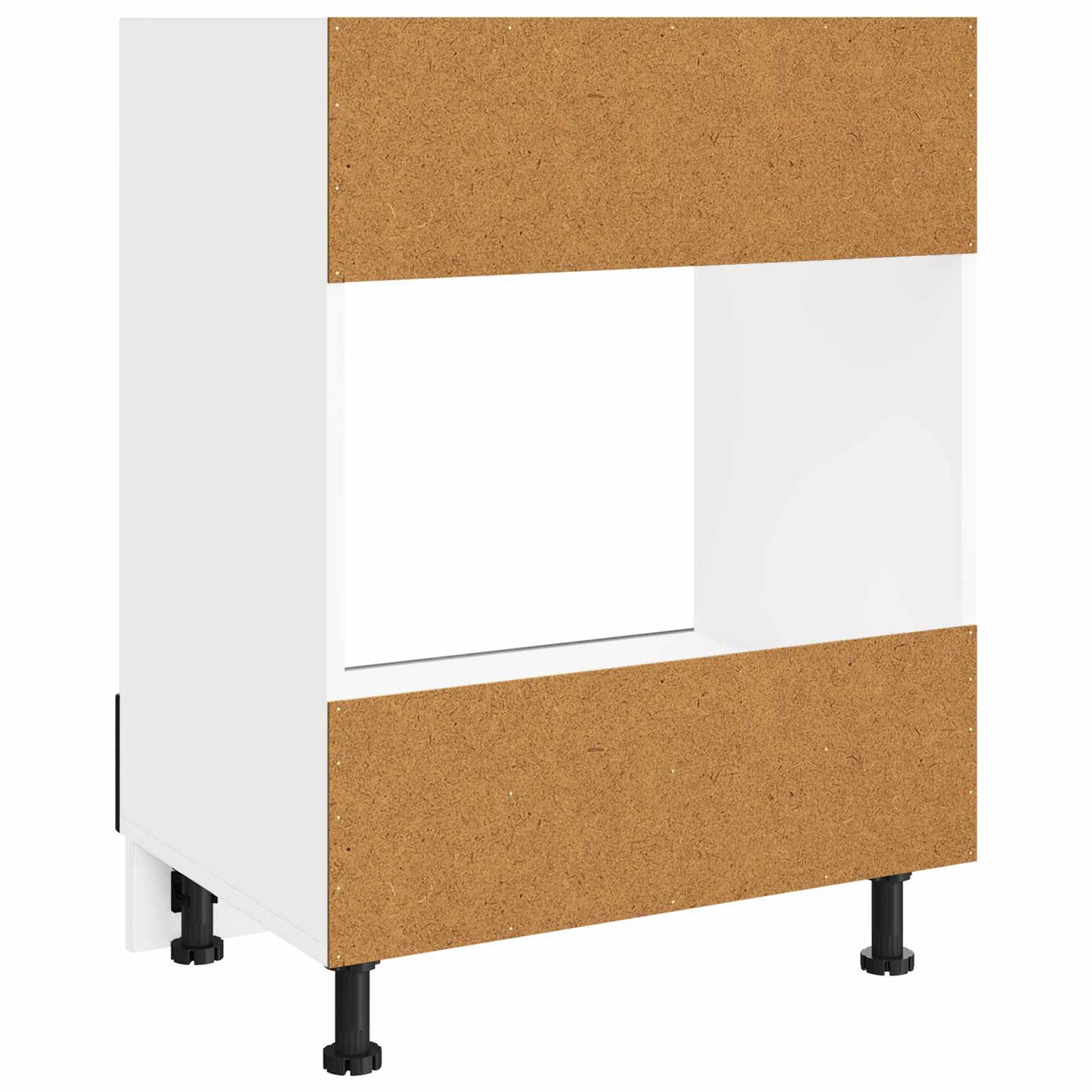vidaXL Oven Cabinet LUCCA Black Oak 60 x 46 x 81.5 cm Engineered Wood