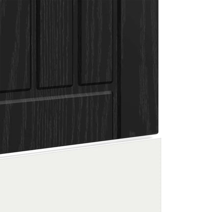 vidaXL Dishwasher Panel LUCCA Black Oak 45 x 1.5 x 57 cm