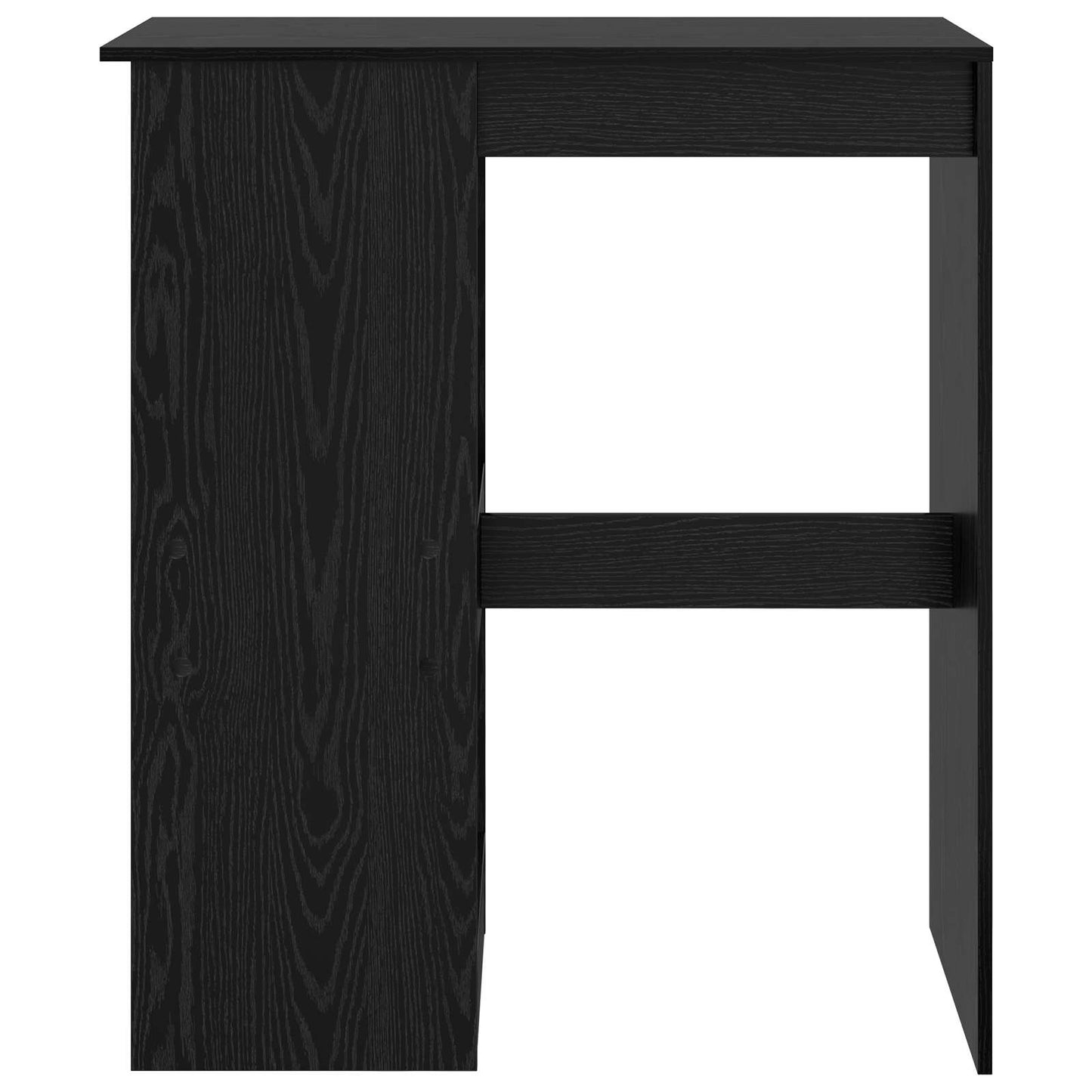 vidaXL Bar Table 90 x 47.5 x 103.5 cm Engineered Wood Black Oak