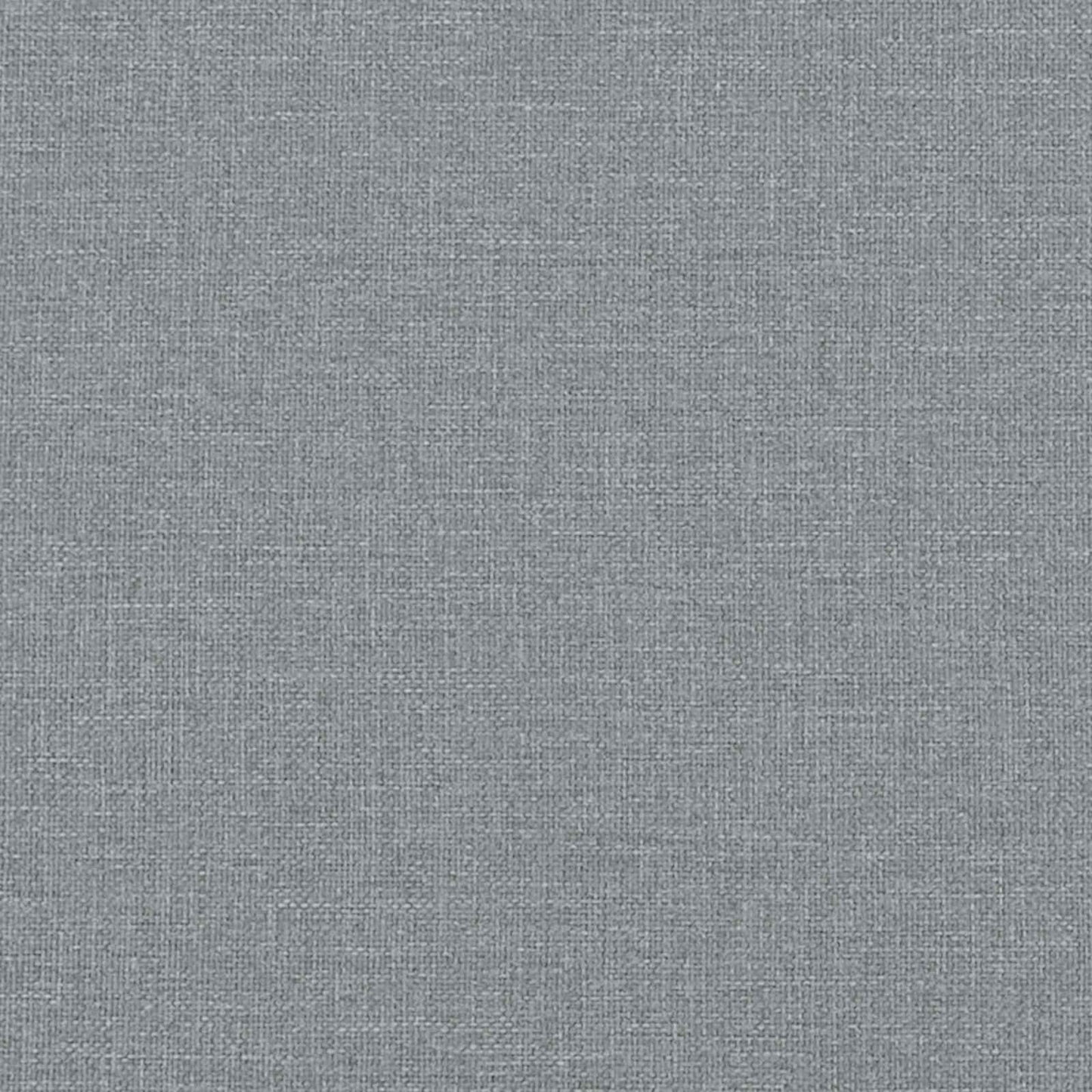 vidaXL Bed Frame with Headboard Light Grey 90 x 190 cm Fabric