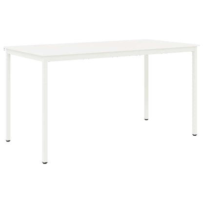 vidaXL Bar Table White 200 x 100 x 105 cm Solid Pine Wood