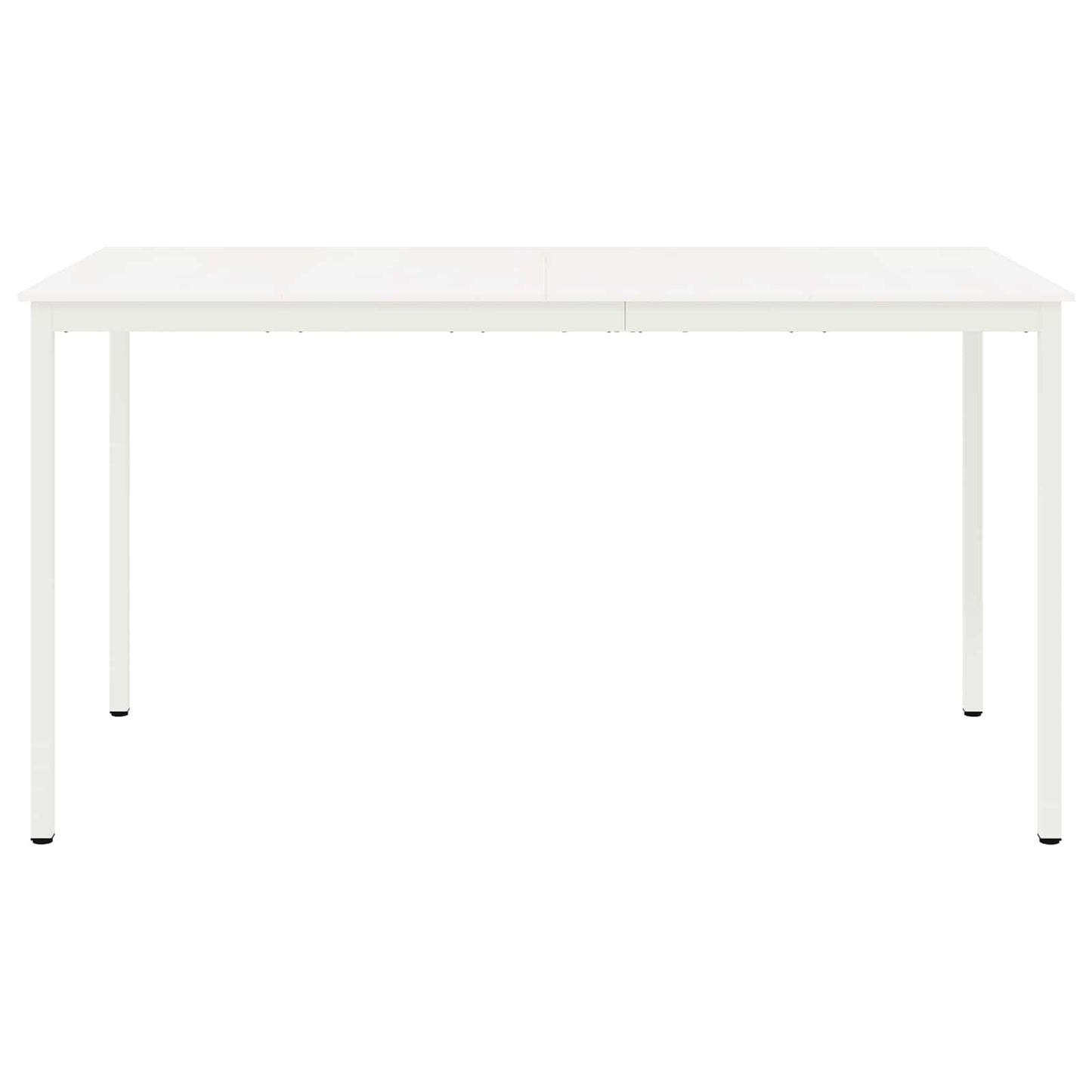 vidaXL Bar Table White 200 x 100 x 105 cm Solid Pine Wood