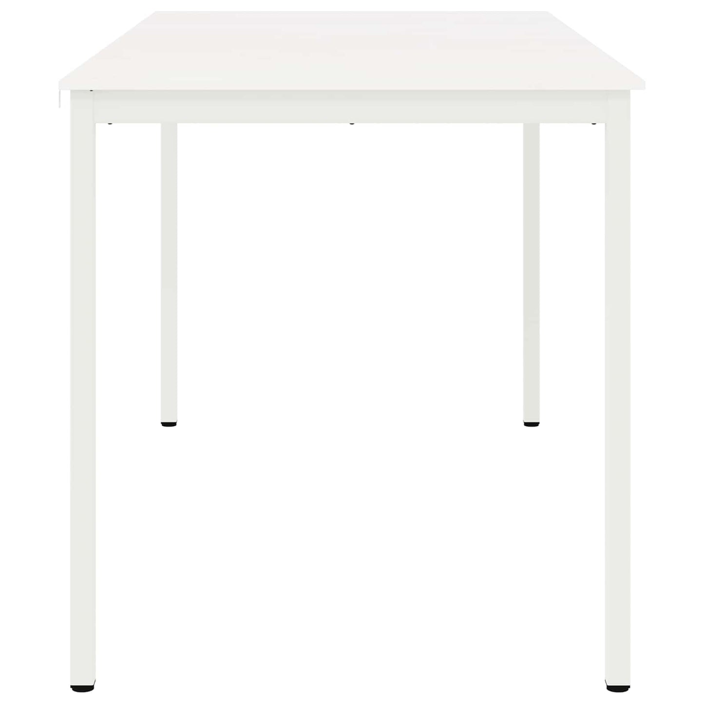vidaXL Bar Table White 200 x 100 x 105 cm Solid Pine Wood