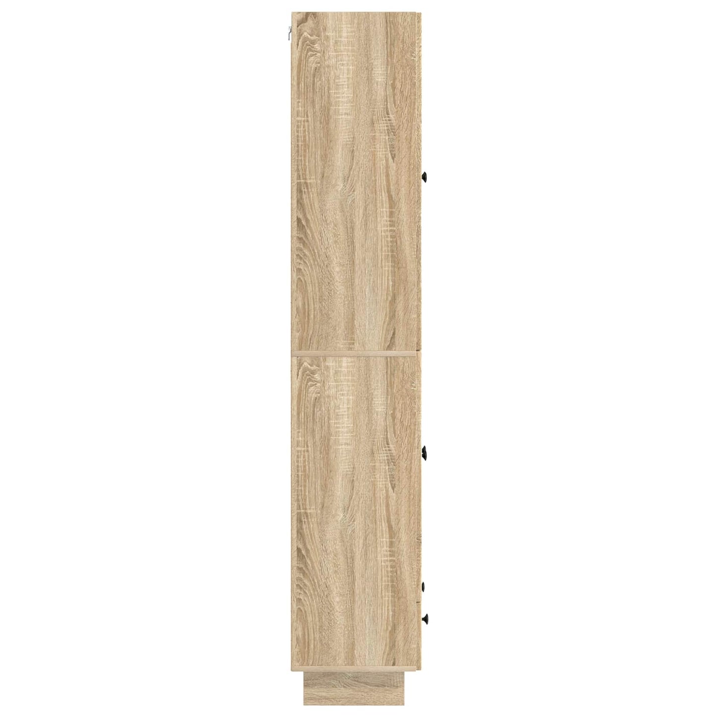 vidaXL Cabinet Set 2 pcs Sonoma Oak 66 x 34.5 x 95 cm Engineered Wood