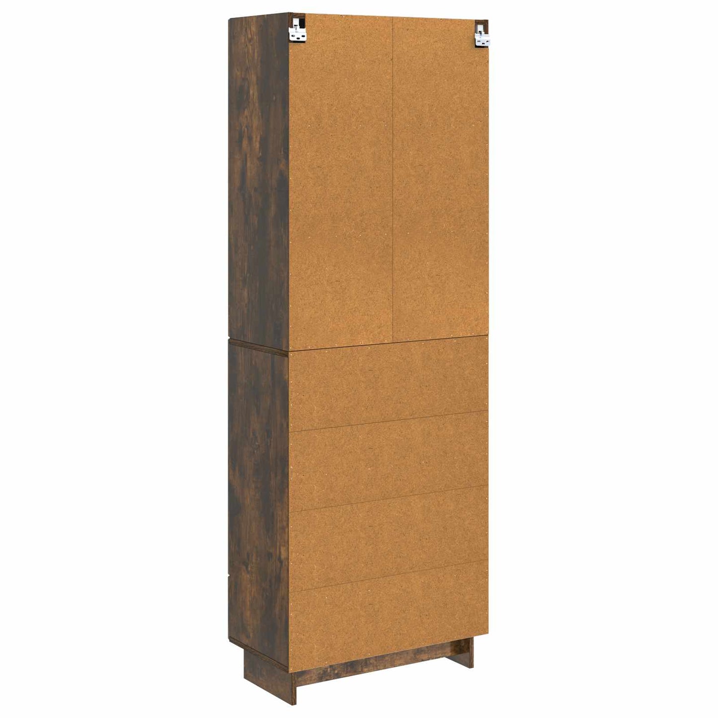 vidaXL Cabinet Set 2 pcs Smoked Oak 66 x 34.5 x 95 cm Engineered Wood