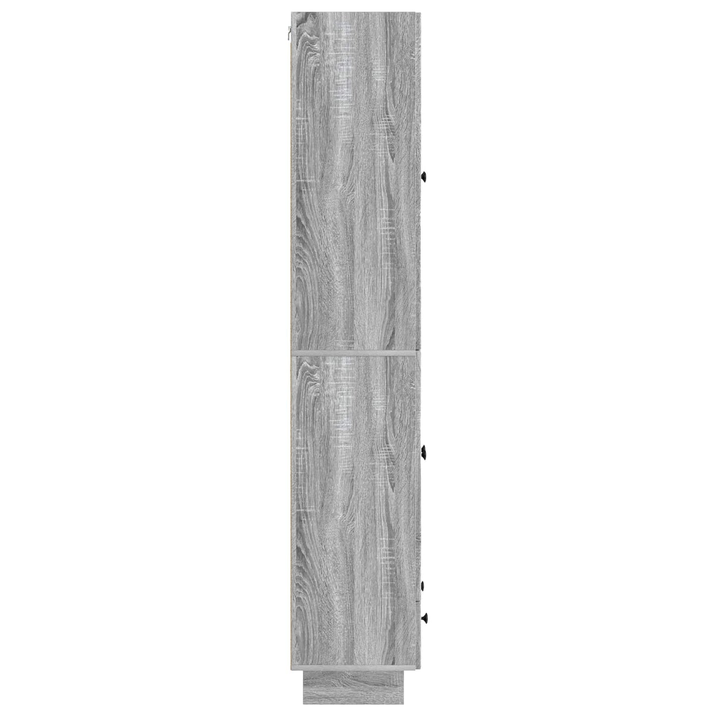 vidaXL Cabinet Set 2 pcs Grey Sonoma 66 x 34.5 x 95 cm Engineered Wood