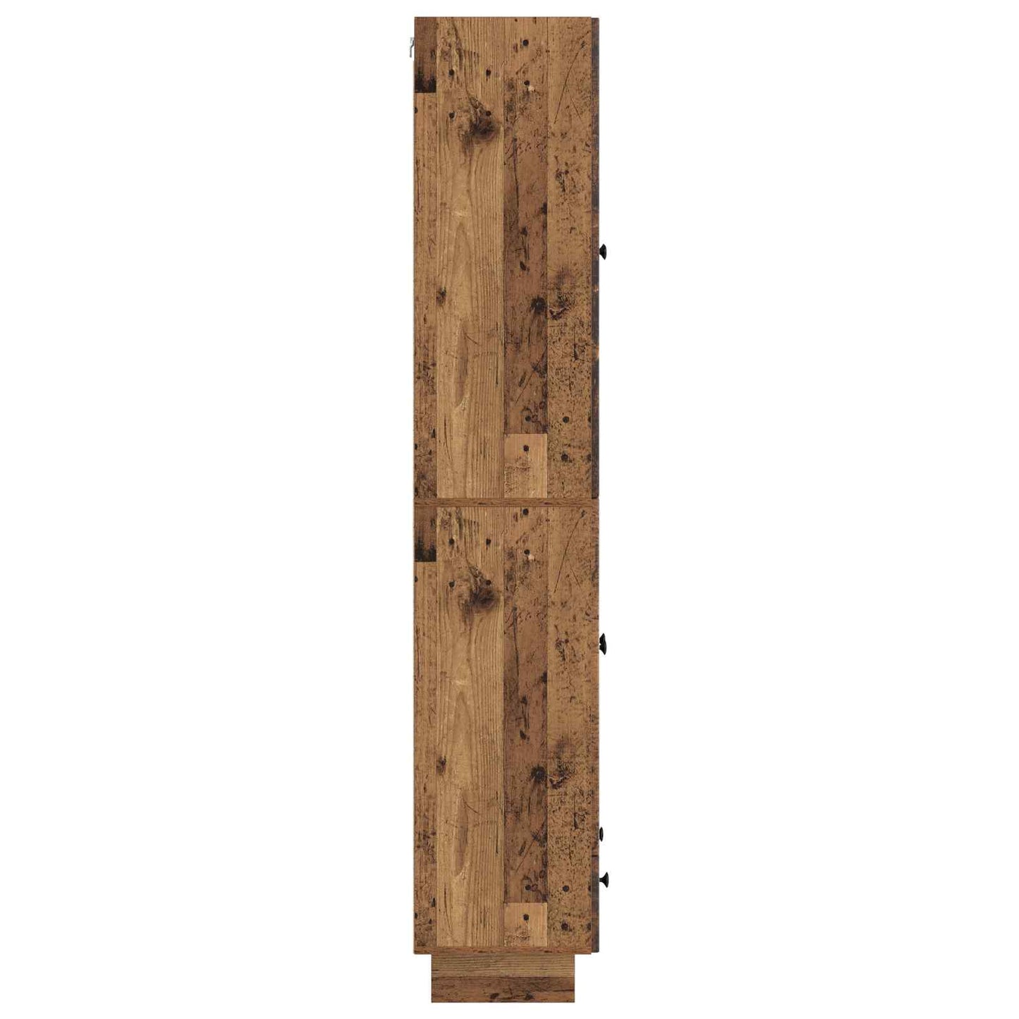 vidaXL Cabinet Set 2 pcs Old Wood 66 x 34.5 x 95 cm Engineered Wood
