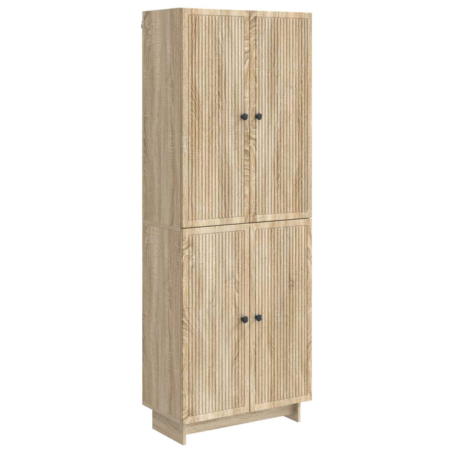vidaXL Cabinet Set 2 pcs Sonoma Oak 66 x 34.5 x 90 cm Engineered Wood