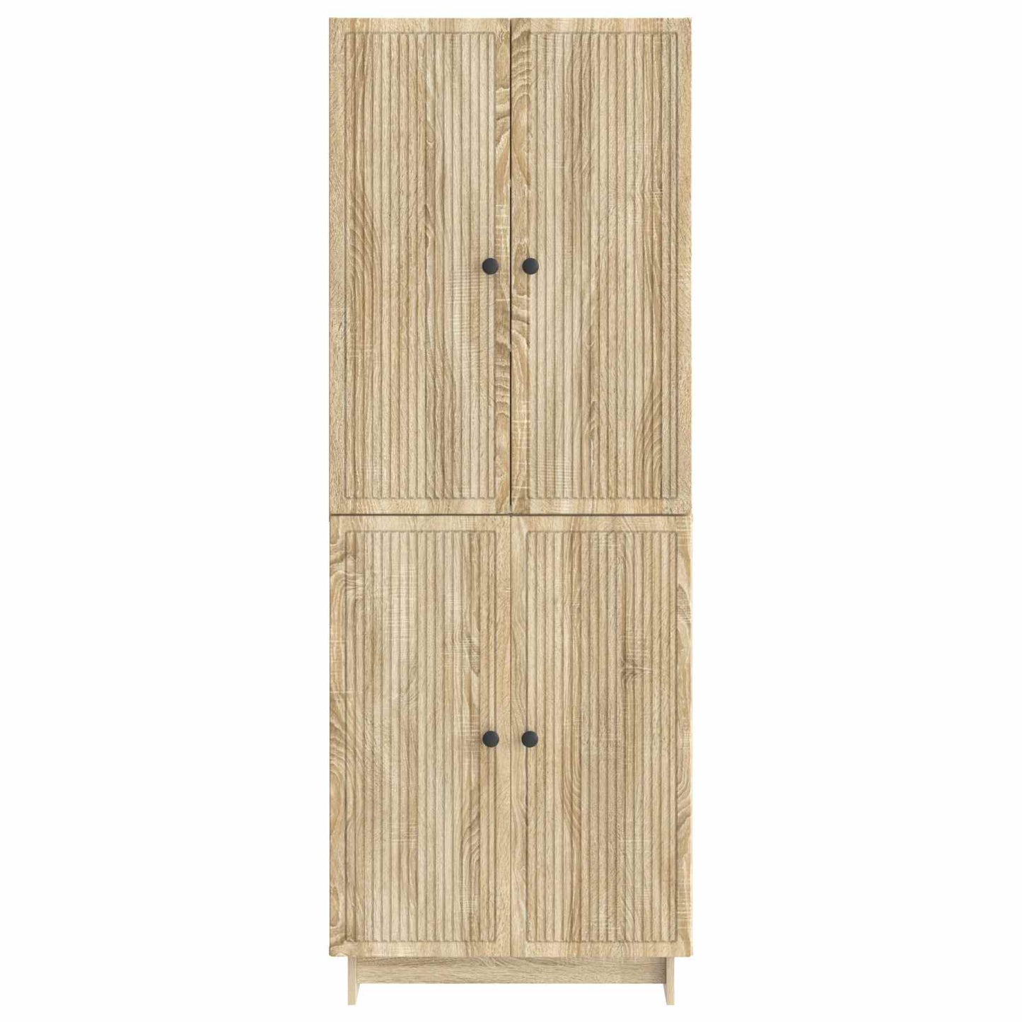 vidaXL Cabinet Set 2 pcs Sonoma Oak 66 x 34.5 x 90 cm Engineered Wood