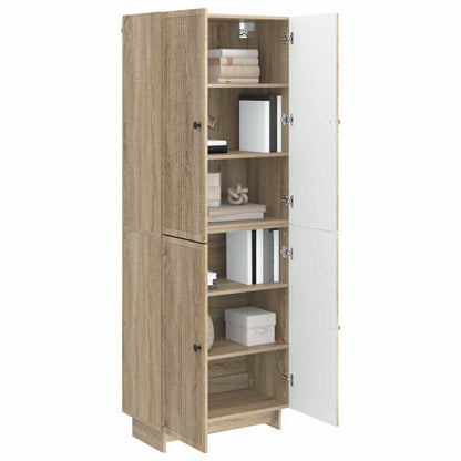 vidaXL Cabinet Set 2 pcs Sonoma Oak 66 x 34.5 x 90 cm Engineered Wood
