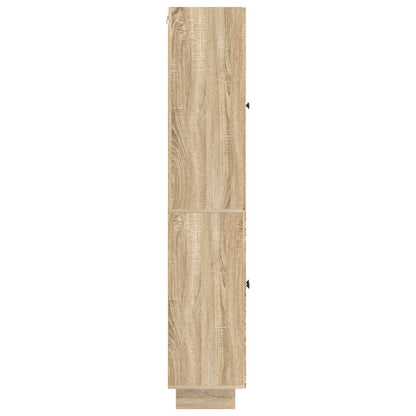 vidaXL Cabinet Set 2 pcs Sonoma Oak 66 x 34.5 x 90 cm Engineered Wood