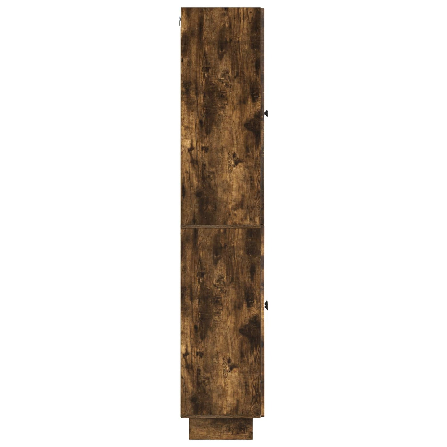 vidaXL Cabinet Set 2 pcs Smoked Oak Engineered Wood