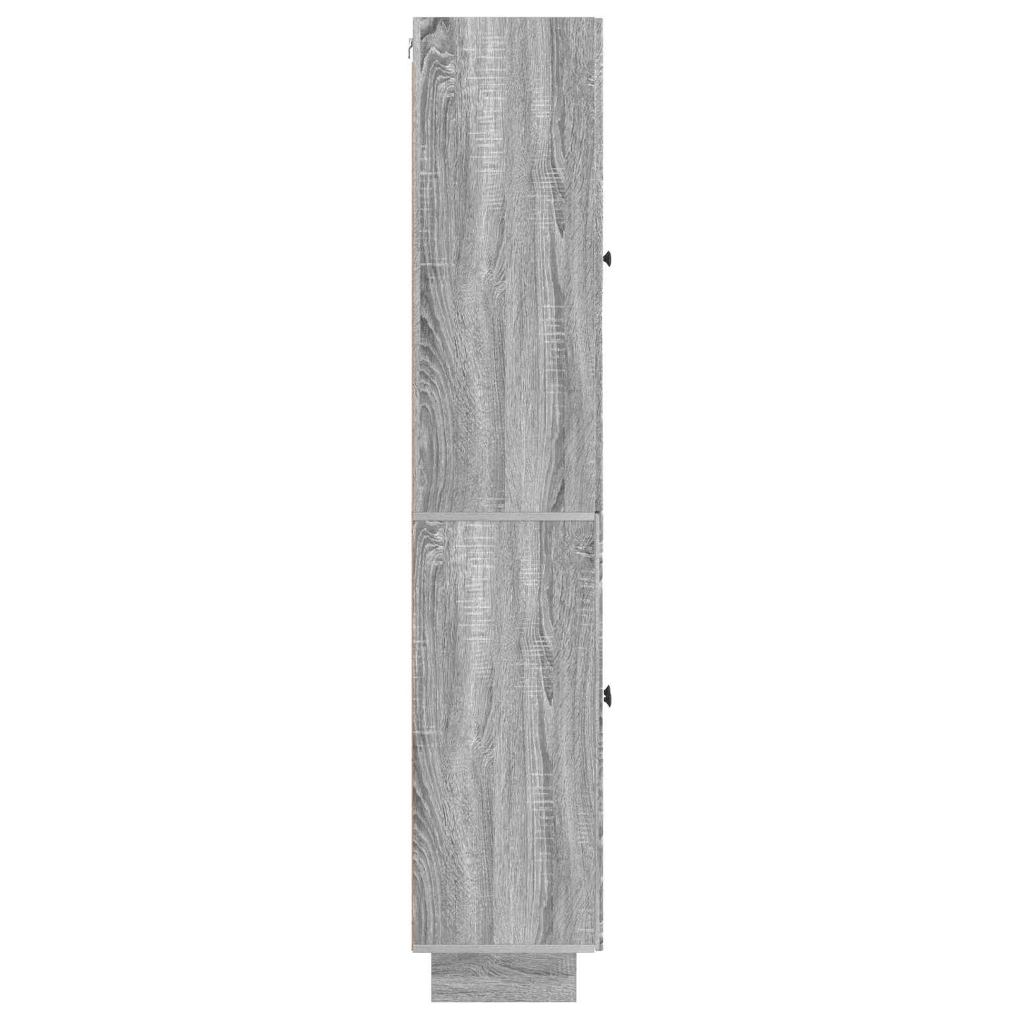 vidaXL Cabinet Set 2 pcs Grey Sonoma 66 x 34.5 x 90 cm Engineered Wood