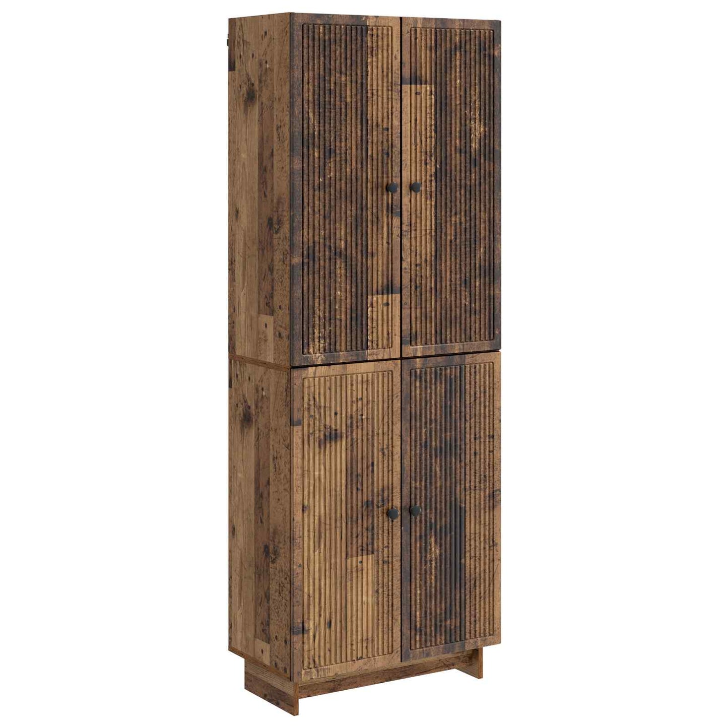 vidaXL Cabinet Set 2 pcs Old Wood Engineered Wood