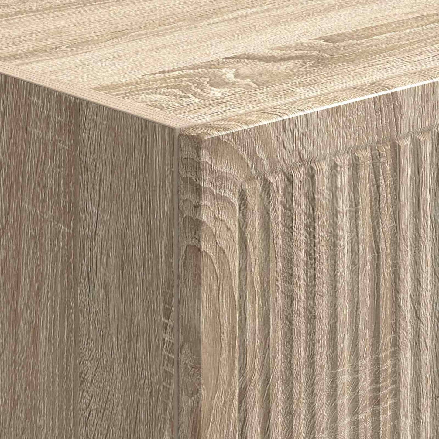 vidaXL Cabinet Set 2 pcs Sonoma Oak Engineered Wood