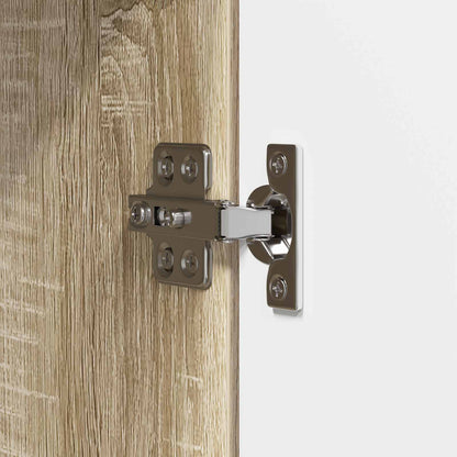 vidaXL Cabinet Set 2 pcs Sonoma Oak Engineered Wood