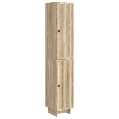 vidaXL Cabinet Set 2 pcs Sonoma Oak Engineered Wood